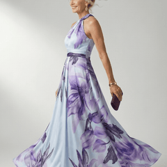 Amiel™ | Light Floral Maxi Dress - Rosalie and Grace