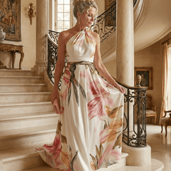 Amiel™ | Light Floral Maxi Dress - Rosalie and Grace