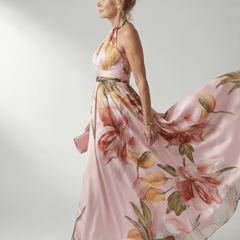 Amiel™ | Light Floral Maxi Dress - Rosalie and Grace