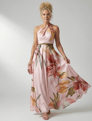 Amiel™ | Light Floral Maxi Dress - Rosalie and Grace