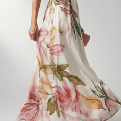 Amiel™ | Light Floral Maxi Dress - Rosalie and Grace