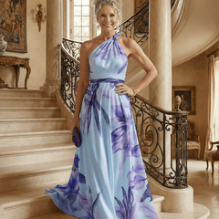 Amiel™ | Light Floral Maxi Dress - Rosalie and Grace