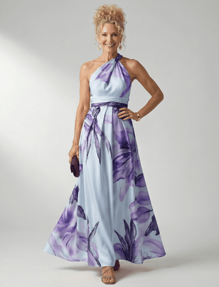 Amiel™ | Light Floral Maxi Dress - Rosalie and Grace