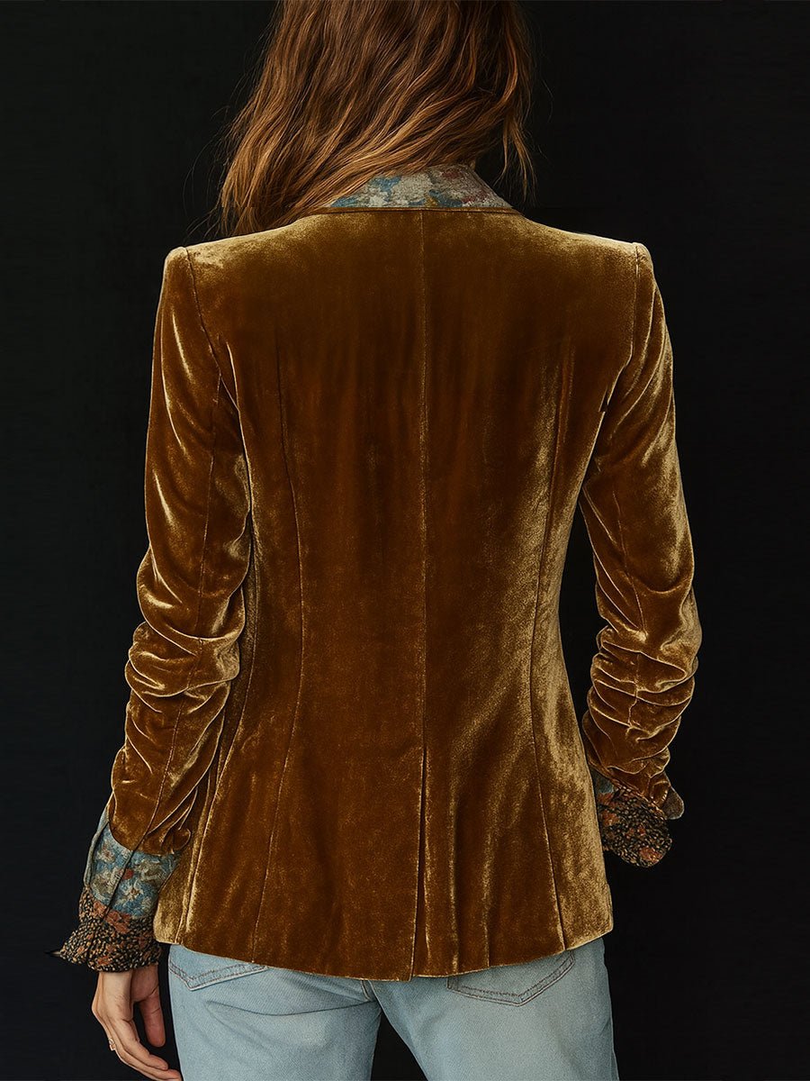 Anita™ Elegant Vintage Floral Blazer - Rosalie and Grace