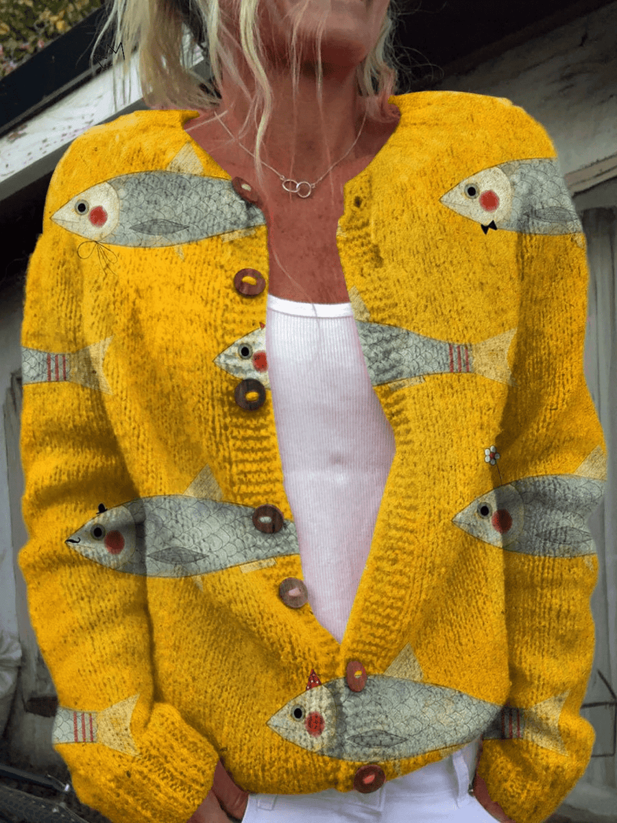 Anouk™ | Vintage Cardigan Sweater - Rosalie and Grace