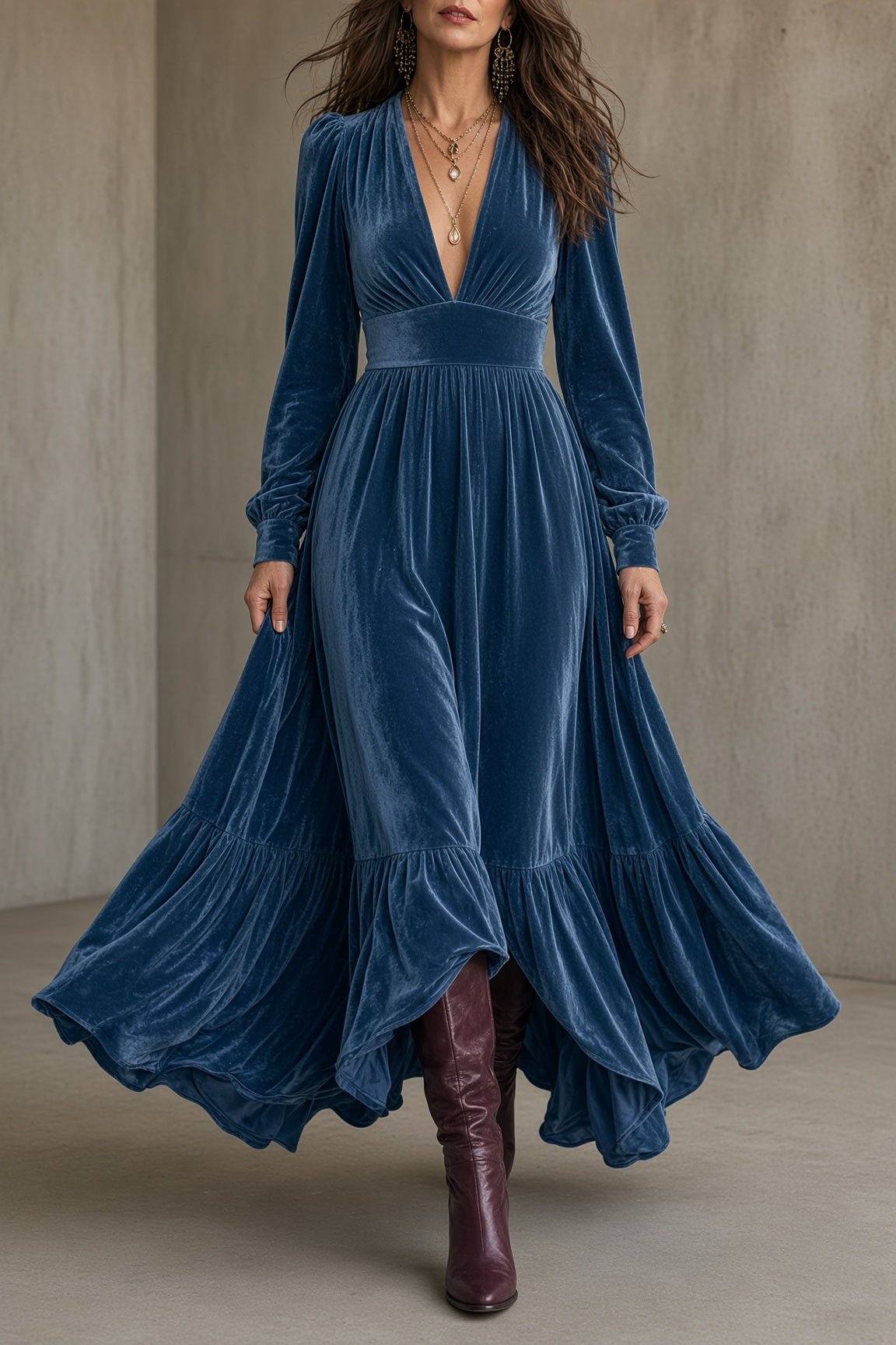 Ava™ Velvet Dress - Rosalie and Grace