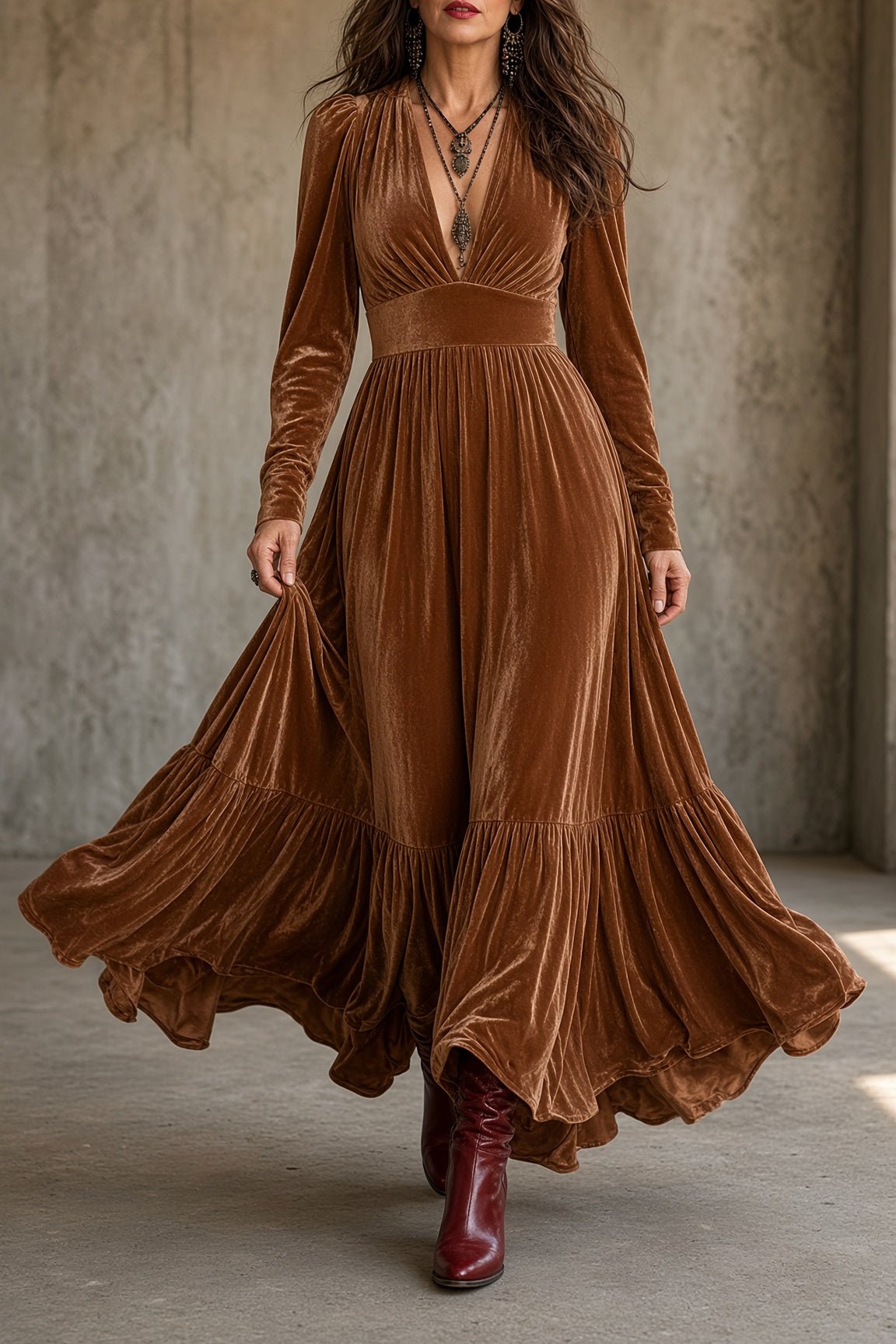 Ava™ Velvet Dress - Rosalie and Grace