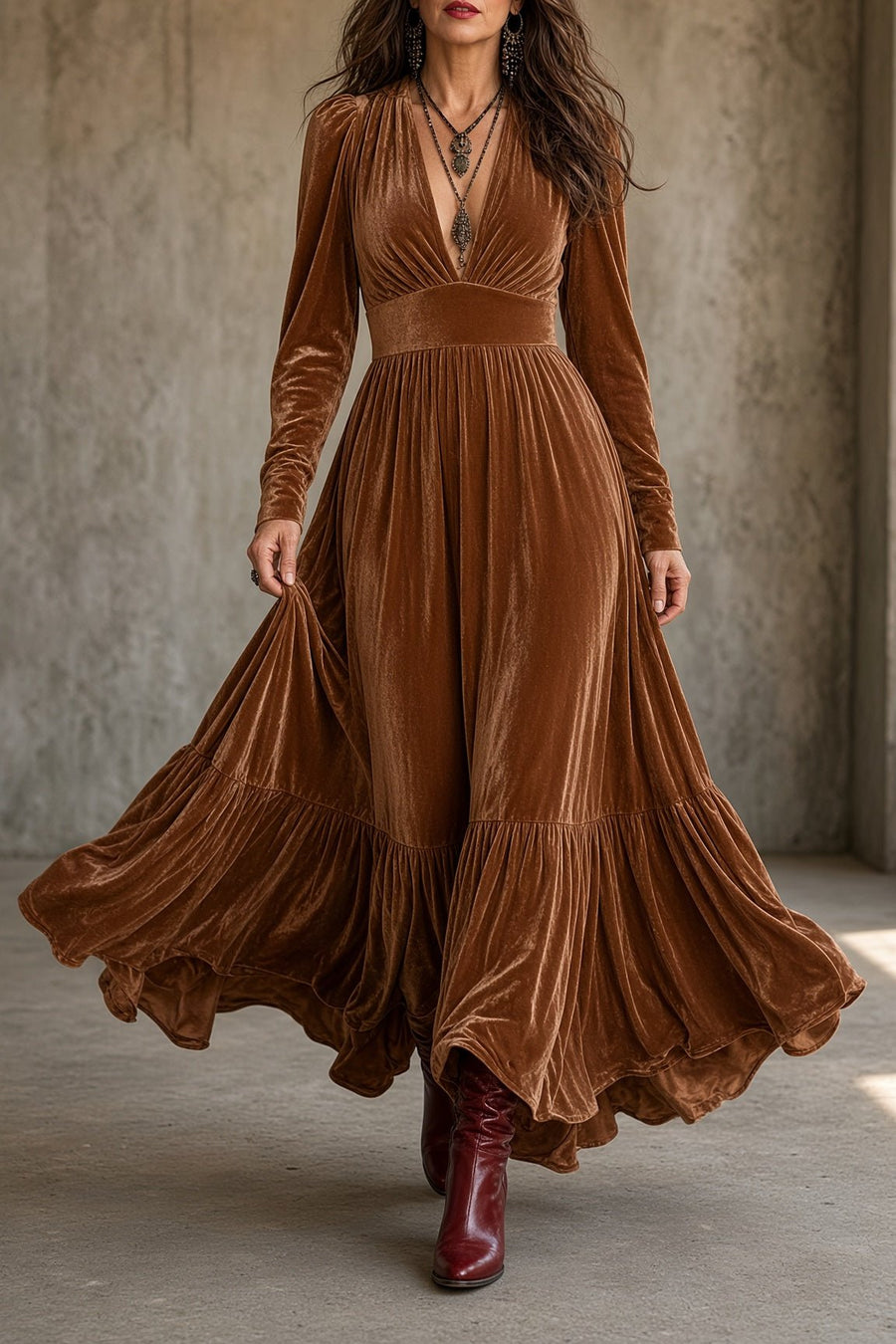 Ava™ Velvet Dress - Rosalie and Grace