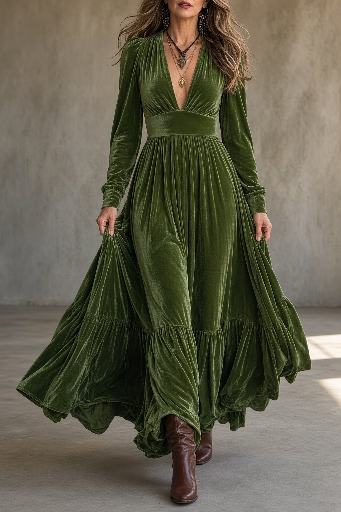Ava™ Velvet Dress - Rosalie and Grace