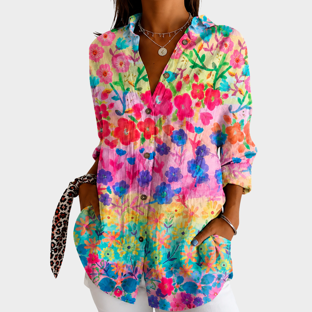 Blooming Meadow Harmony Blouse - Rosalie and Grace