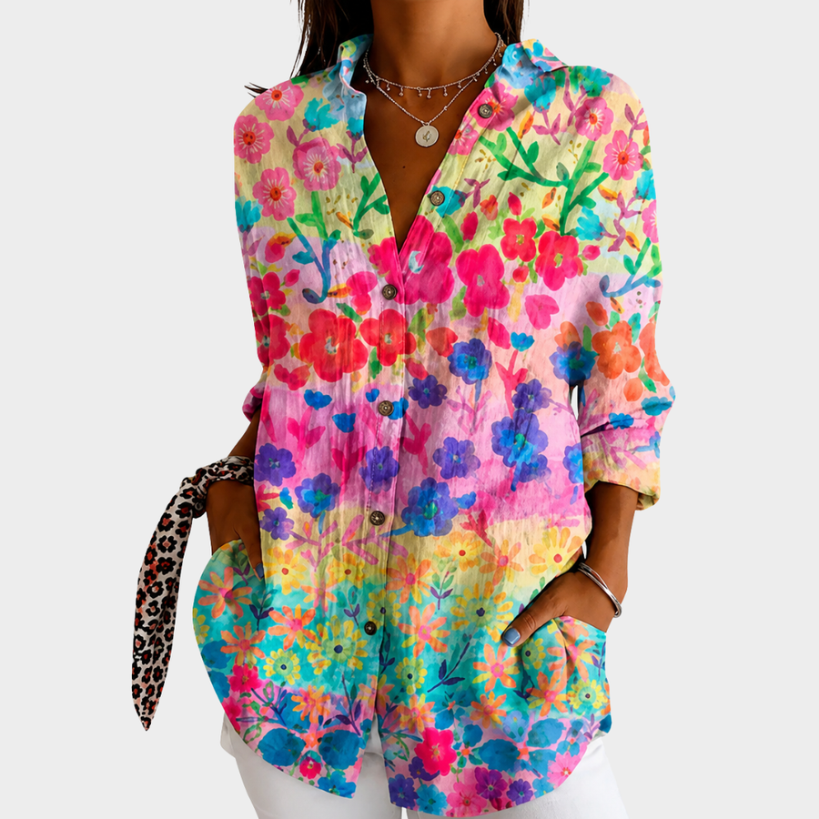Blooming Meadow Harmony Blouse - Rosalie and Grace