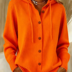 Brenda™ | Cozy Button Cardigan Hoodie - Rosalie and Grace