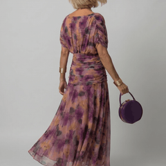 Calen™ | Off Shoulder Flow Midi Dress - Rosalie and Grace