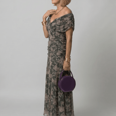 Calen™ | Off Shoulder Flow Midi Dress - Rosalie and Grace