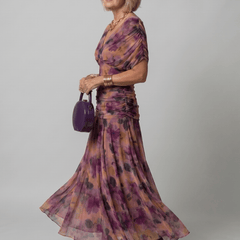 Calen™ | Off Shoulder Flow Midi Dress - Rosalie and Grace