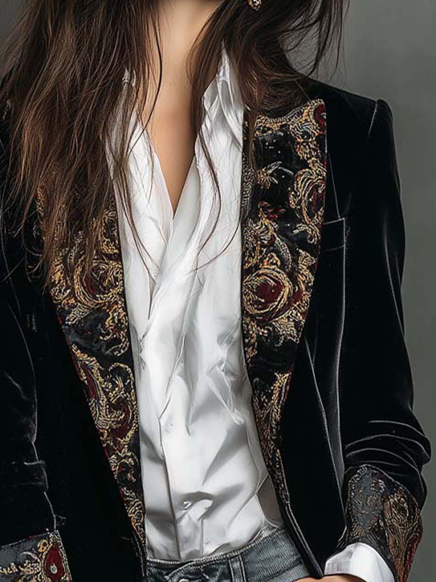 Camille™ Elegant Fitted Long Blazer - Rosalie and Grace