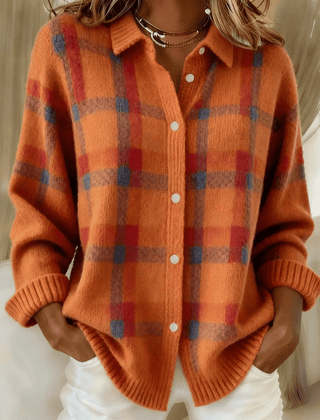 Camille™ | Plaid Cardigan - Rosalie and Grace