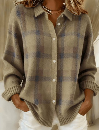 Camille™ | Plaid Cardigan - Rosalie and Grace
