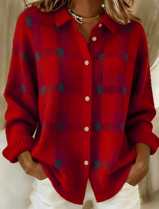 Camille™ | Plaid Cardigan - Rosalie and Grace