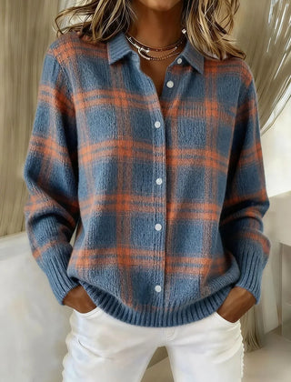 Camille™ | Plaid Cardigan - Rosalie and Grace
