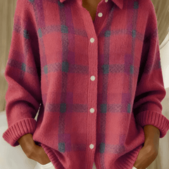 Camille™ | Plaid Cardigan - Rosalie and Grace