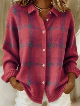 Camille™ | Plaid Cardigan - Rosalie and Grace