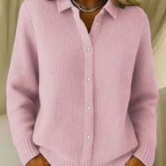 Camille™ | Textured Knit Button-Up Cardigan - Rosalie and Grace