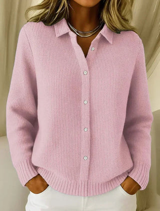 Camille™ | Textured Knit Button-Up Cardigan - Rosalie and Grace