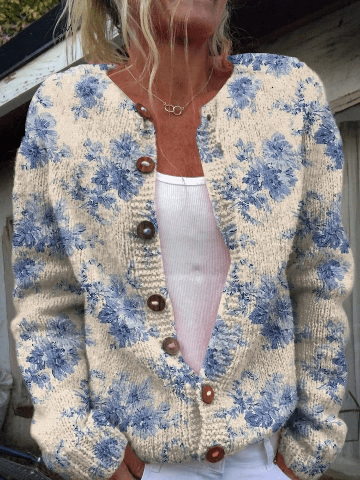 DAYSIE™ - VINTAGE KNIT CARDIGAN SWEATER - Rosalie and Grace
