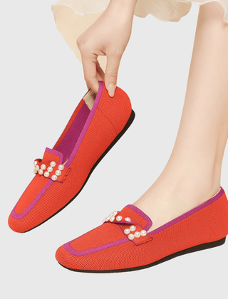 Doreen™ | Pearl Comfort Loafers - Rosalie and Grace