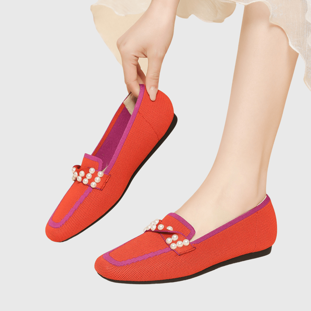Doreen™ | Pearl Comfort Loafers - Rosalie and Grace