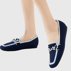 Doreen™ | Pearl Comfort Loafers - Rosalie and Grace