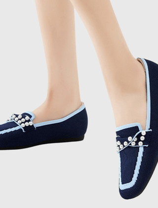 Doreen™ | Pearl Comfort Loafers - Rosalie and Grace
