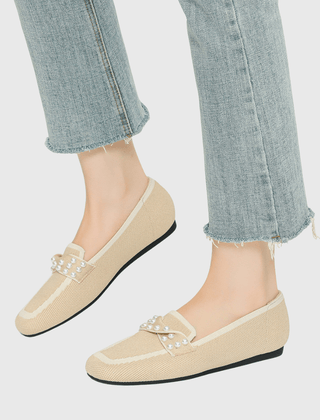 Doreen™ | Pearl Comfort Loafers - Rosalie and Grace