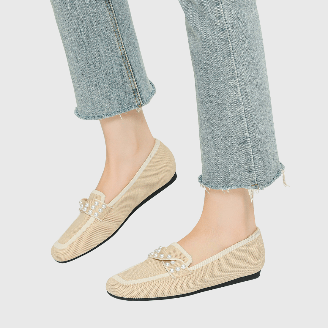Doreen™ | Pearl Comfort Loafers - Rosalie and Grace