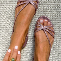 Elara Elegant Strappy Sandals - Rosalie and Grace