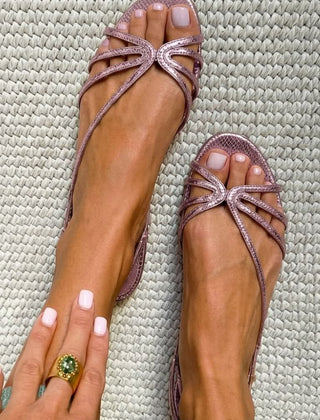 Elara Elegant Strappy Sandals - Rosalie and Grace