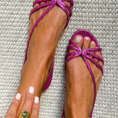 Elara Elegant Strappy Sandals - Rosalie and Grace