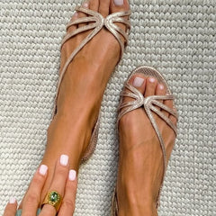Elara Elegant Strappy Sandals - Rosalie and Grace