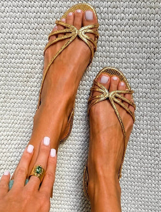 Elara Elegant Strappy Sandals - Rosalie and Grace