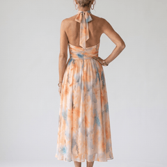 Elin™ | Soft Halter Midi Dress - Rosalie and Grace