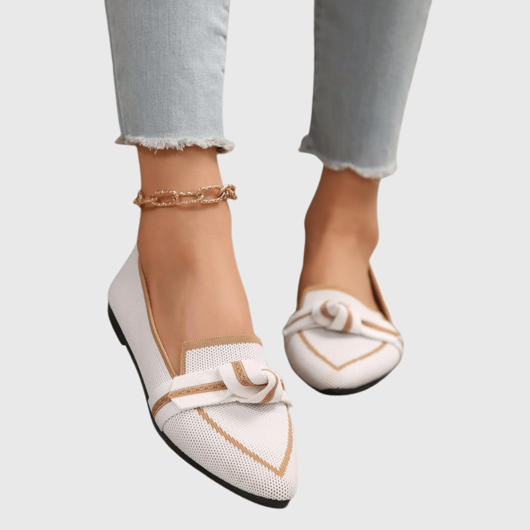 Frederica™ | Knotted Comfort Loafers - Rosalie and Grace