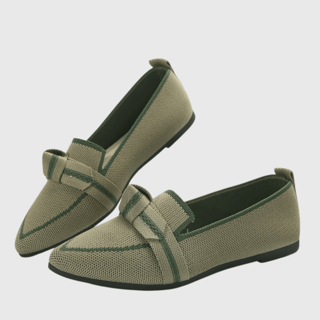 Frederica™ | Knotted Comfort Loafers - Rosalie and Grace