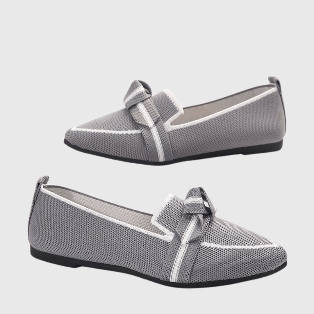 Frederica™ | Knotted Comfort Loafers - Rosalie and Grace