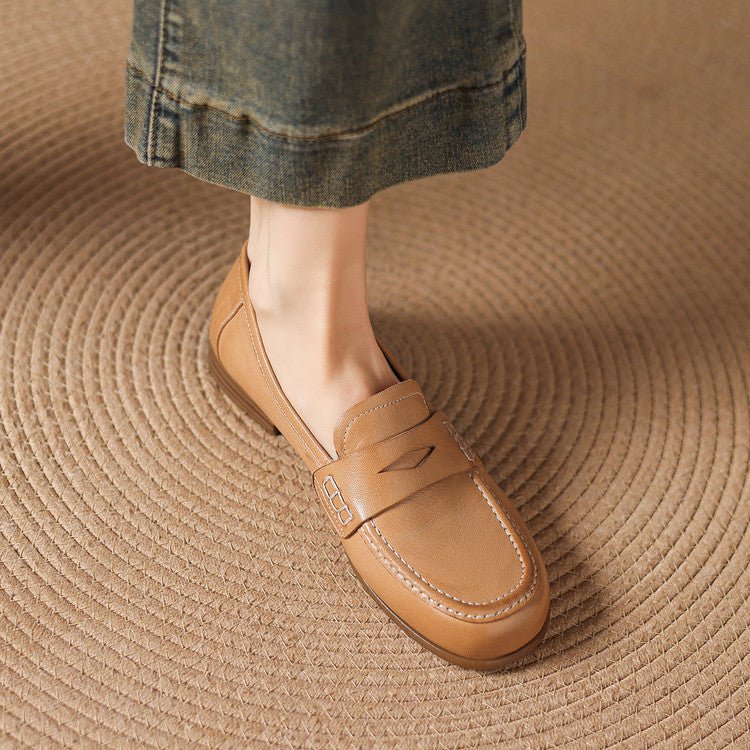 Galea | Genuine Leather Loafers - Rosalie and Grace