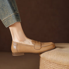 Galea | Genuine Leather Loafers - Rosalie and Grace