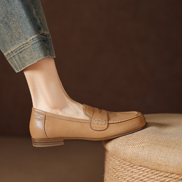 Galea | Genuine Leather Loafers - Rosalie and Grace