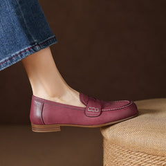 Galea | Genuine Leather Loafers - Rosalie and Grace