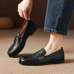 Galea | Genuine Leather Loafers - Rosalie and Grace