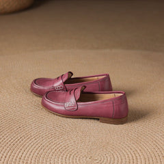 Galea | Genuine Leather Loafers - Rosalie and Grace